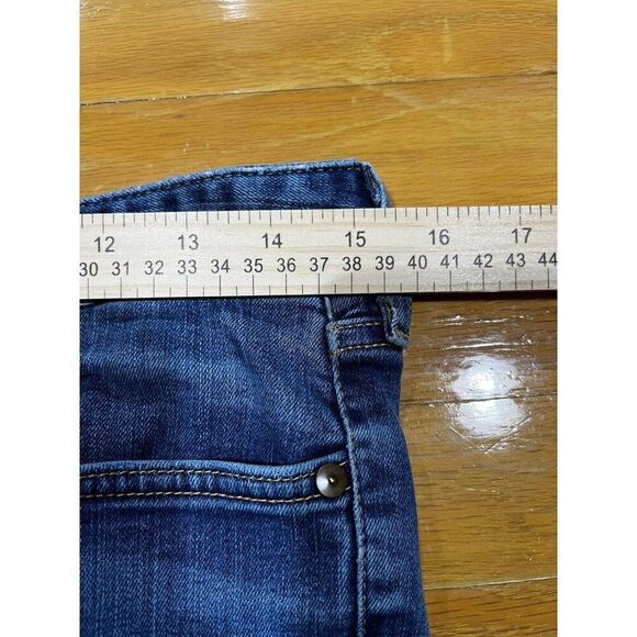 Eddie Bauer Jeans Womens S6 Bootcut Blue Mid Rise Denim Cowboy Western Casual - Picture 10 of 10